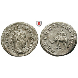 Römische Kaiserzeit, Philippus I., Antoninian, ss-vz