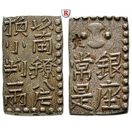 Japan, Bunsei, 2 Shu (Nishu Gin) o.J. (1824-1830), vz-st