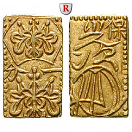 Japan, Tenpo, Bu (Ichi Bu) o.J. (1837-1844), vz