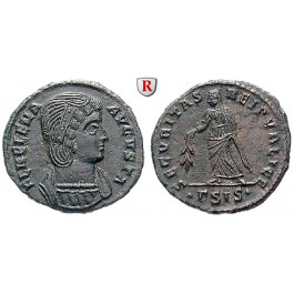Römische Kaiserzeit, Helena, Mutter Constantinus I., Follis 326-327, f.vz