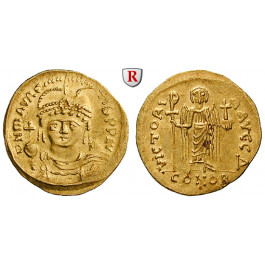 Byzanz, Mauricius Tiberius, Solidus 583-602, ss-vz