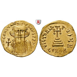 Byzanz, Constans II., Solidus 647-659, vz