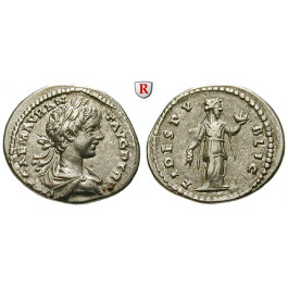 Römische Kaiserzeit, Caracalla, Denar 198, f.vz