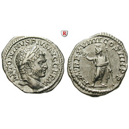 Römische Kaiserzeit, Caracalla, Denar 216, vz/ss-vz