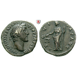 Römische Kaiserzeit, Antoninus Pius, Denar 149-150, ss+