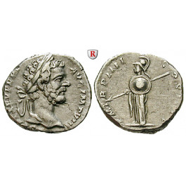 Römische Kaiserzeit, Septimius Severus, Denar 196-197, ss-vz