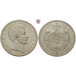 Braunschweig, Herzogtum Braunschweig, Wilhelm, Vereinstaler 1871, ss