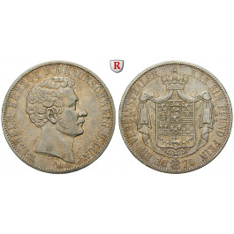 Braunschweig, Herzogtum Braunschweig, Wilhelm, Vereinstaler 1870, ss+