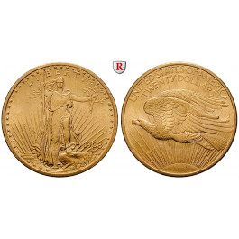 USA, 20 Dollars 1908, 30,09 g fein, vz