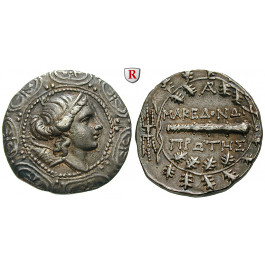 Makedonien-Römische Provinz, Freistaat, Tetradrachme 158-150 v.Chr., f.vz
