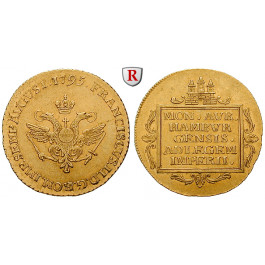 Hamburg, Stadt, Doppeldukat 1795, ss-vz