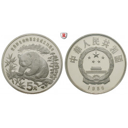 China, Volksrepublik, 5 Yuan 1986, PP
