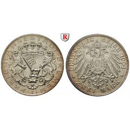 Deutsches Kaiserreich, Bremen, 2 Mark 1904, vz+, J. 59