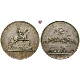Köln, Reichsstadt, Silbermedaille 1717, ss-vz