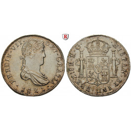 Mexiko, Ferdinand VII., 8 Reales 1821, ss-vz/vz