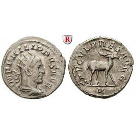 Römische Kaiserzeit, Philippus I., Antoninian 248, ss-vz/vz