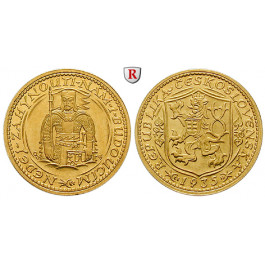Tschechoslowakei, Dukat 1935, vz+