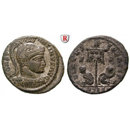 Römische Kaiserzeit, Constantinus I., Follis 320, ss+