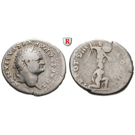Römische Kaiserzeit, Titus, Caesar, Denar 79, ss