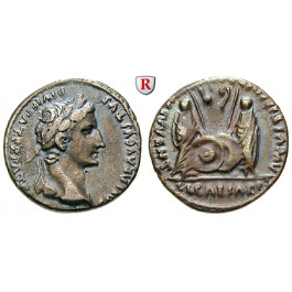 Römische Kaiserzeit, Augustus, Denar 2 v.-4 n.Chr., ss+