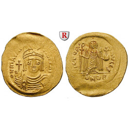 Byzanz, Mauricius Tiberius, Solidus 583-602, ss-vz