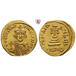 Byzanz, Constans II., Solidus 642-647, ss-vz