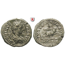 Römische Kaiserzeit, Caracalla, Denar 203, ss-vz