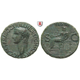 Römische Kaiserzeit, Caligula, As 37-38, ss