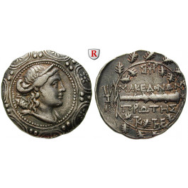 Makedonien-Römische Provinz, Freistaat, Tetradrachme 158-150 v.Chr., ss+