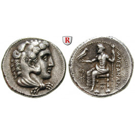 Makedonien, Königreich, Alexander III. der Grosse, Tetradrachme 325-323 v.Chr., ss-vz/ss