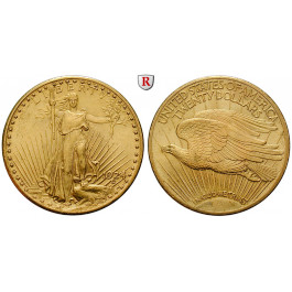 USA, 20 Dollars 1924, 30,04 g fein, vz
