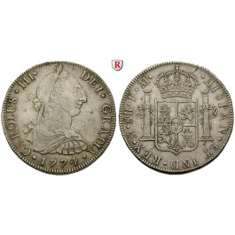 Mexiko, Carlos III., 8 Reales 1774, ss+