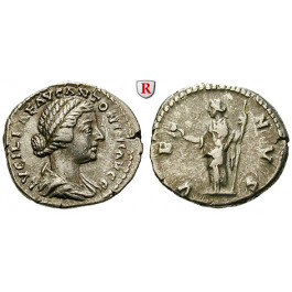 Römische Kaiserzeit, Lucilla, Frau des Lucius Verus, Denar 161-167, ss+