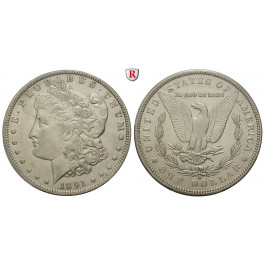 USA, Dollar 1891, ss-vz