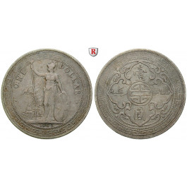 Grossbritannien, Trade Dollar 1902, ss