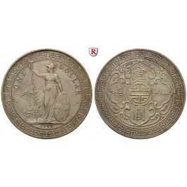 Grossbritannien, Trade Dollar 1912, ss-vz