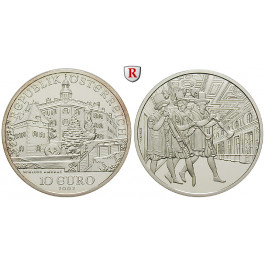 Österreich, 2. Republik, 10 Euro 2002, 16,0 g fein, PP