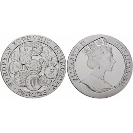 Gibraltar, Elisabeth II., 70 Ecus 1993, 155,76 g fein, PP