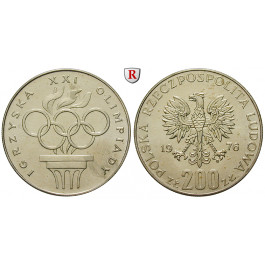 Polen, Volksrepublik, 200 Zlotych 1976, st