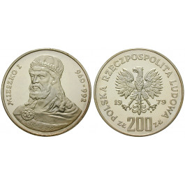 Polen, Volksrepublik, 200 Zlotych 1979, PP