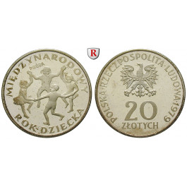 Polen, Volksrepublik, 20 Zlotych 1979, PP