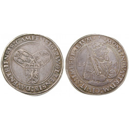 Niederlande, Deventer, Kampen, Zwolle, Taler 1555, ss-vz