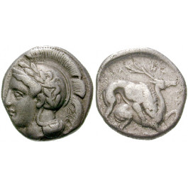 Italien-Lukanien, Velia, Didrachme 5.-4. Jh.v.Chr., ss