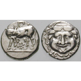 Mysien, Parion, Drachme 400-300 v.Chr., st