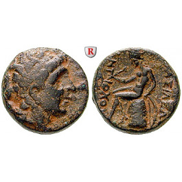 Syrien, Königreich der Seleukiden, Antiochos I., Bronze, ss