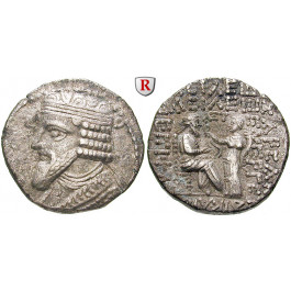 Parthien, Königreich, Gotarzes II., Tetradrachme 46-47 n.Chr., ss