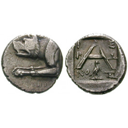 Argolis, Argos, Tetrobol nach 343 v.Chr., ss