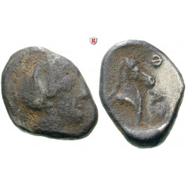 Thessalien, Pharsalos, Triobol um 475-457 v.Chr., s/ss