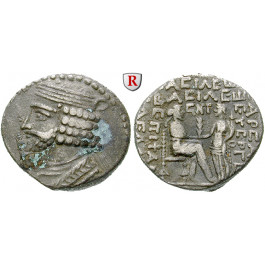 Parthien, Königreich, Vardanes I., Tetradrachme Jahr 356 = 44-45 n.Chr., f.ss