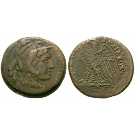 Ägypten, Königreich der Ptolemäer, Ptolemaios II., Bronze 266-256 v.Chr., f.ss